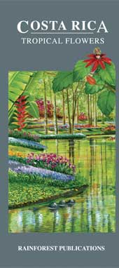 front cover of Costa Rica Tropical Flowers Pocket Field Guide