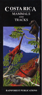 front cover of Costa Rica Mammals Pocket Field Guide