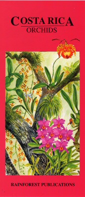 front cover of Costa Rica Orchids Pocket Field Guide
